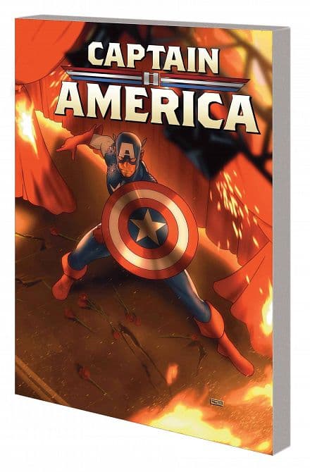 Cover Art for CAPTAIN AMERICA BY STRACZYNSKI TP VOL 02 TRYING TO COME HOME