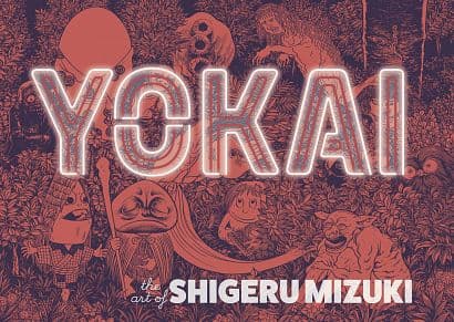 Cover Art for YOKAI THE ART OF SHIGERU MIZUKI HC