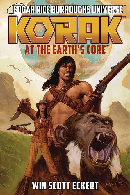 Cover Art for KORAK AT THE EARTHS CORE SC