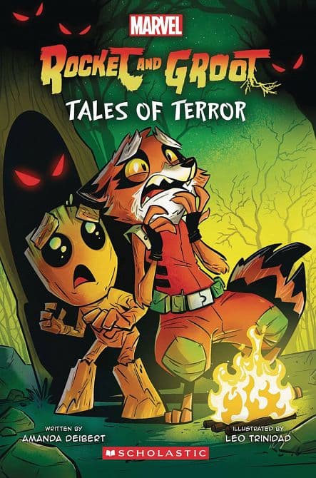 Cover Art for MARVELS ROCKET & GROOT GN TALES OF TERROR