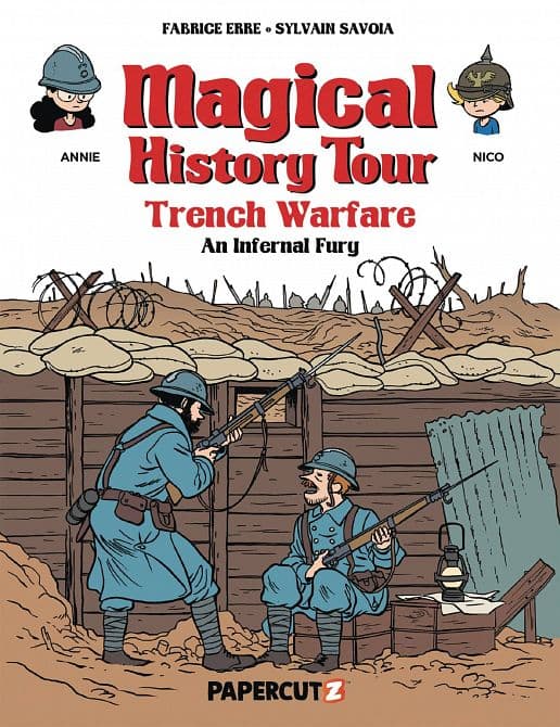 Cover Art for MAGICAL HISTORY TOUR GN VOL 16 TRENCH WARFARE
