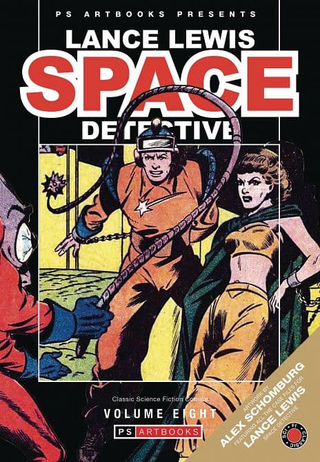 Cover Art for PS ARTBOOKS CLASSIC SCI FI COMICS HC VOL 08 SPACE DETECTIVE