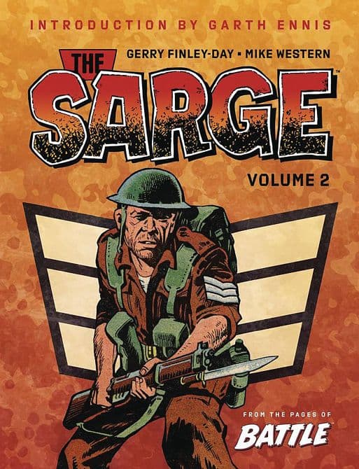 Cover Art for THE SARGE HC VOL 02