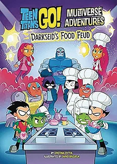 Cover Art for TEEN TITANS GO SC DARKSEIDS FOOD FEUD