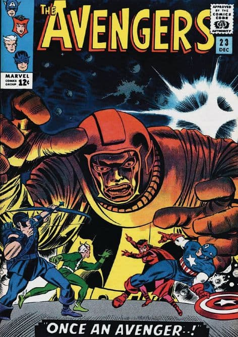 Cover Art for MARVEL COMICS LIBRARY HC AVENGERS VOL 2 1965-1967