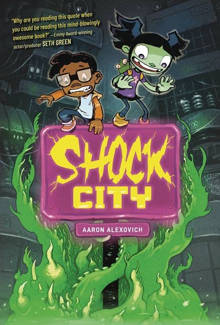 Cover Art for SHOCK CITY GN