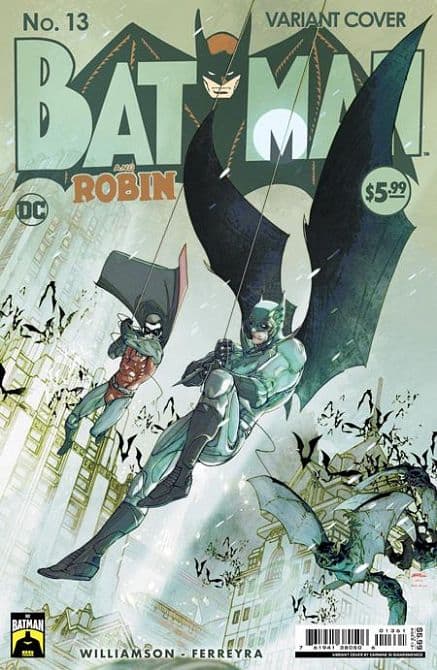 Cover Art for BATMAN AND ROBIN