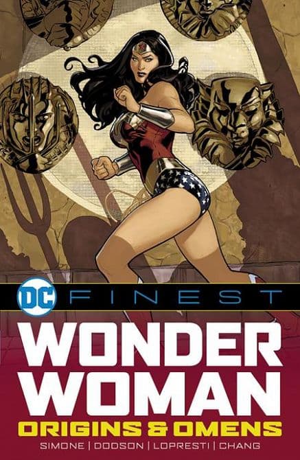 Cover Art for DC FINEST WONDER WOMAN ORIGINS & OMENS TP