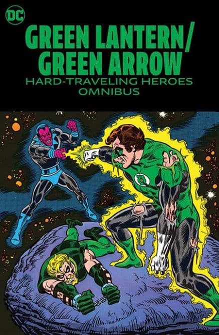 Cover Art for GREEN LANTERN GREEN ARROW HARD-TRAVELING HEROES OMNIBUS HC