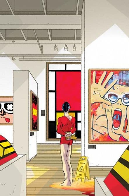 Cover Art for PLASTIC MAN NO MORE