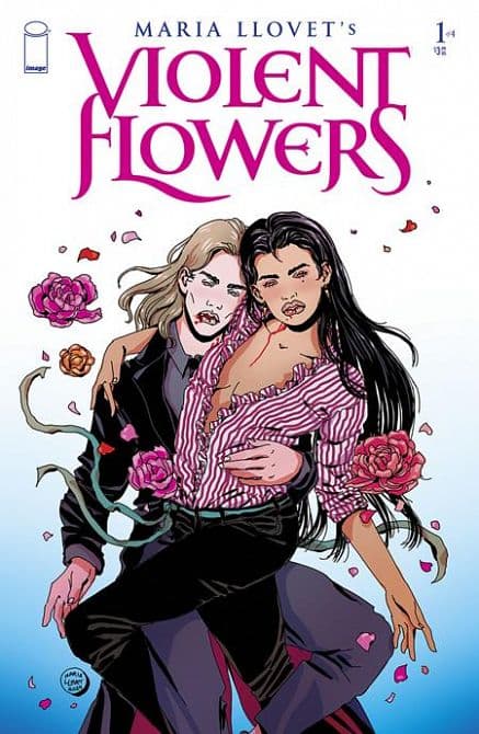 Cover Art for VIOLENT FLOWERS