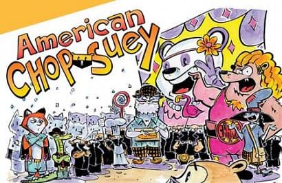 Cover Art for AMERICAN CHOP SUEY TP