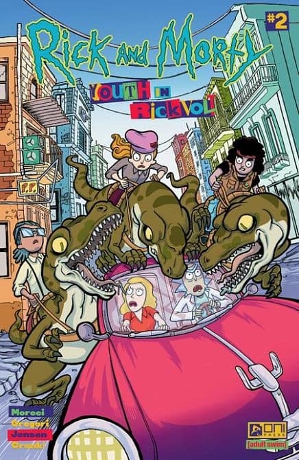Cover Art for RICK AND MORTY YOUTH IN RICKVOLT