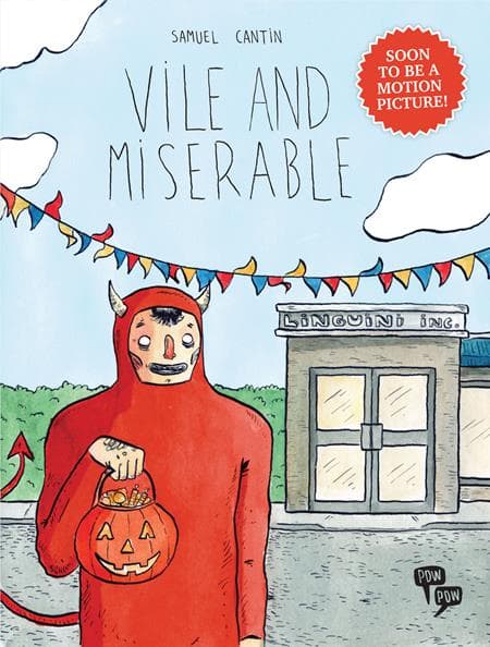 Cover Art for VILE AND MISERABLE GN