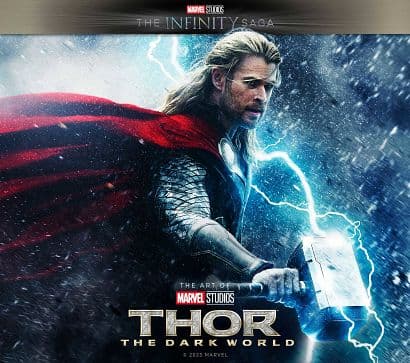Cover Art for MARVEL STUDIOS INFINITY SAGA THOR DARK WORLD ART OF MOVIE HC