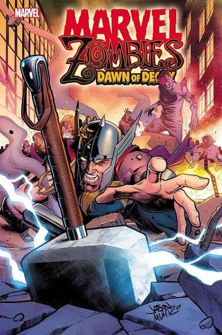 Cover Art for MARVEL ZOMBIES DAWN OF DECAY
