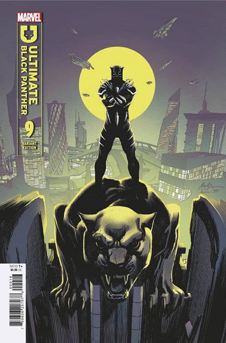 Cover Art for ULTIMATE BLACK PANTHER