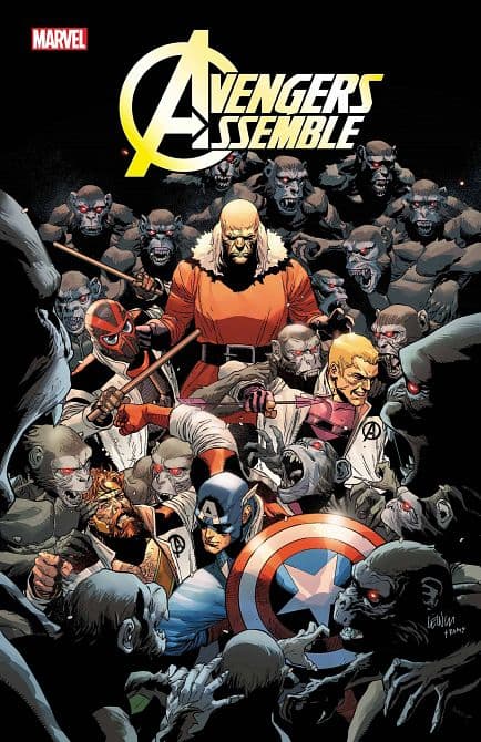 Cover Art for AVENGERS ASSEMBLE