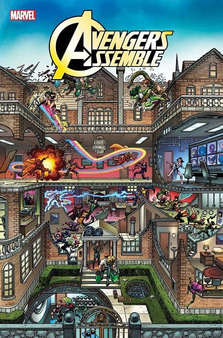 Cover Art for AVENGERS ASSEMBLE