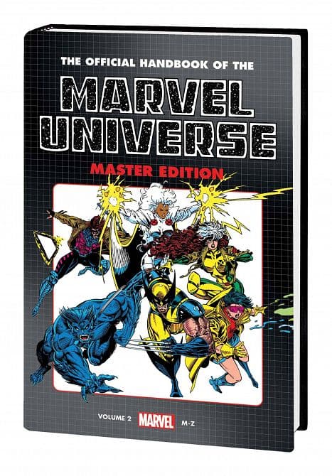 Cover Art for OFF HANDBOOK MARVEL UNV MASTER EDITION OMNI HC VOL 02 X-MEN DM VA