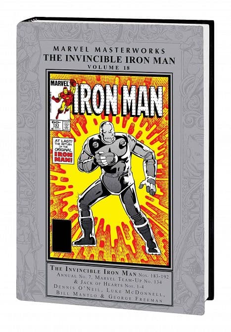 Cover Art for MARVEL MASTERWORKS THE INVINCIBLE IRON MAN HC VOL 18