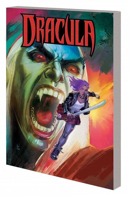 Cover Art for DRACULA BLOOD HUNT TP