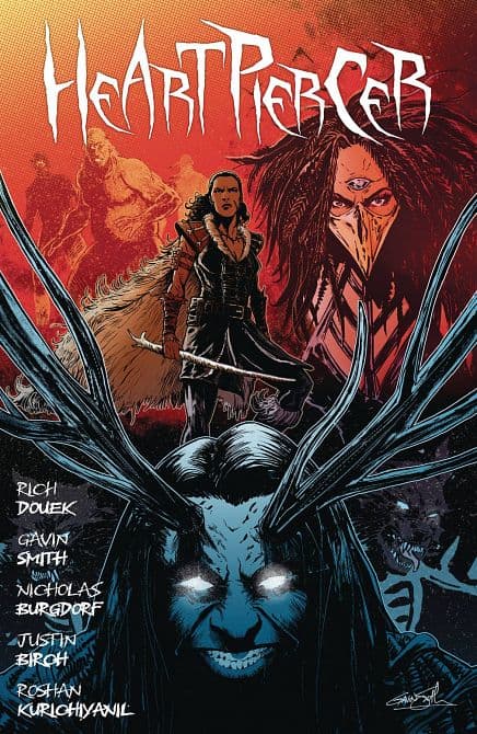 Cover Art for HEARTPIERCER TP
