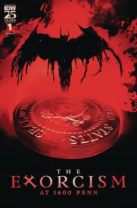 Cover Art for EXORCISM AT 1600 PENN