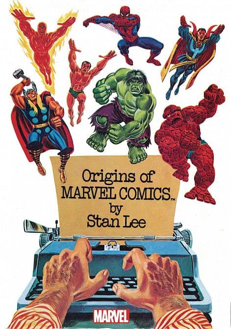 Cover Art for ORIGINS OF MARVEL COMICS TP