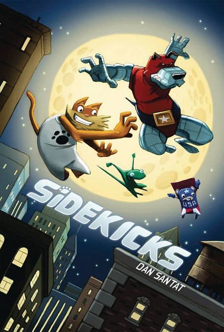 Cover Art for SIDEKICKS GN BOOK 01