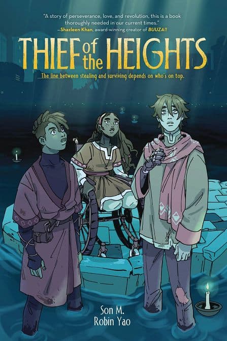 Cover Art for THIEF OF THE HEIGHTS HC GN