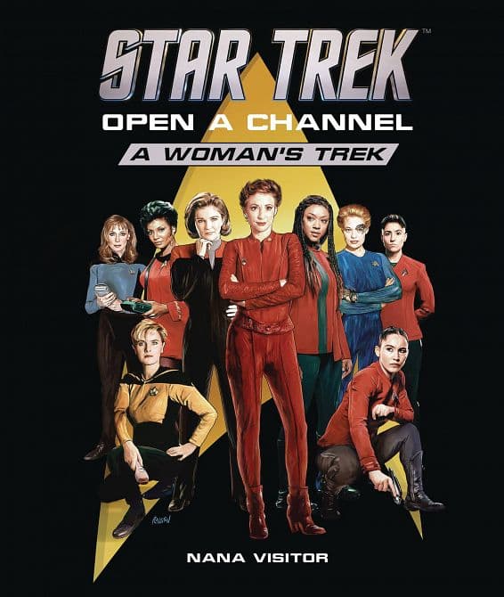Cover Art for STAR TREK OPEN A CHANNEL A WOMANS TREK HC