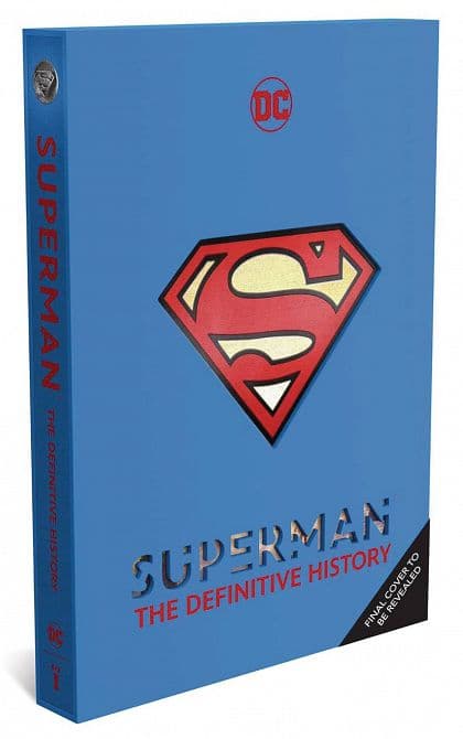 Cover Art for SUPERMAN DEFINITIVE HISTORY HC