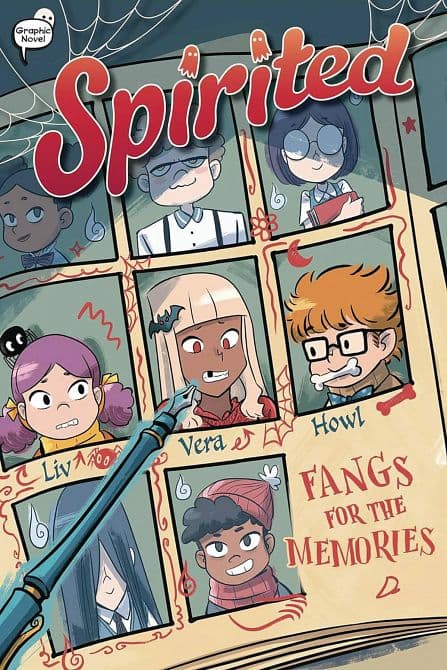 Cover Art for SPIRITED GN VOL 04 FANGS FOR MEMORIES