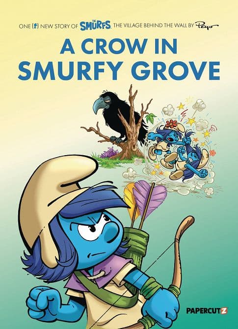 Cover Art for SMURFS VILLAGE GN VOL 03 CROW IN SMURFY GROVE
