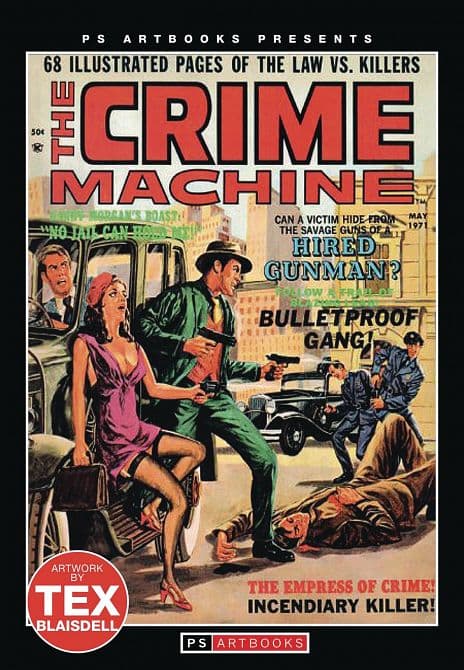 Cover Art for PS ARTBOOK CRIME MACHINE MAGAZINE