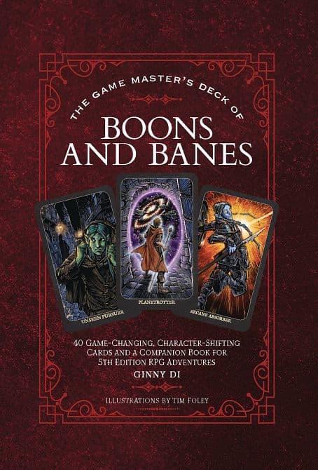 GAME MASTERS DECK OF BOONS & BANES FOR 5TH EDITION RPG ADV HC
