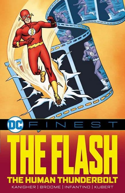 Cover Art for DC FINEST THE FLASH THE HUMAN THUNDERBOLT TP