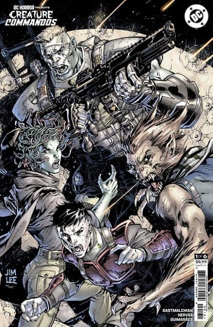 Cover Art for DC HORROR PRESENTS CREATURE COMMANDOS