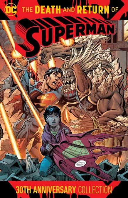 Cover Art for DEATH AND RETURN OF SUPERMAN 30TH ANNIVERSARY COLLECTION TP
