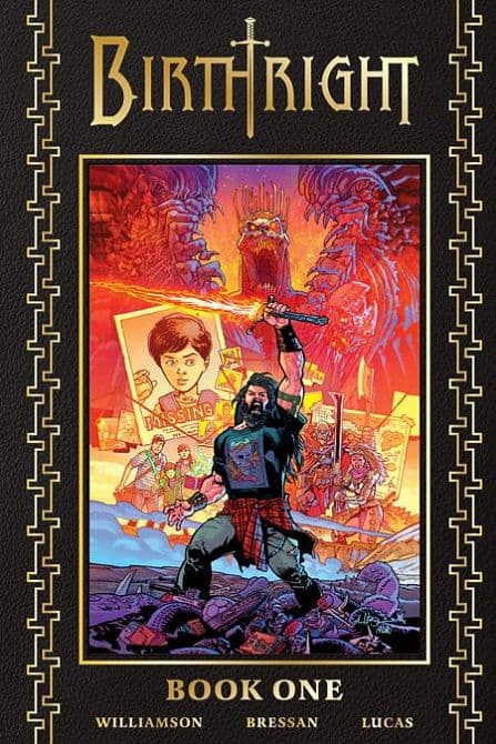 Cover Art for BIRTHRIGHT DELUXE EDITION HC BOOK 01