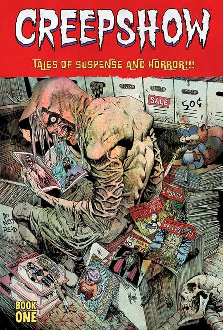 Cover Art for CREEPSHOW DELUXE EDITION HC BOOK 01 DIRECT MARKET EXCLUSIVE GUILLEM MARCH CVR