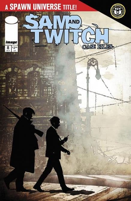 Cover Art for SPAWN SAM AND TWITCH CASE FILES