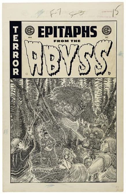 Cover Art for EC EPITAPHS FROM THE ABYSS
