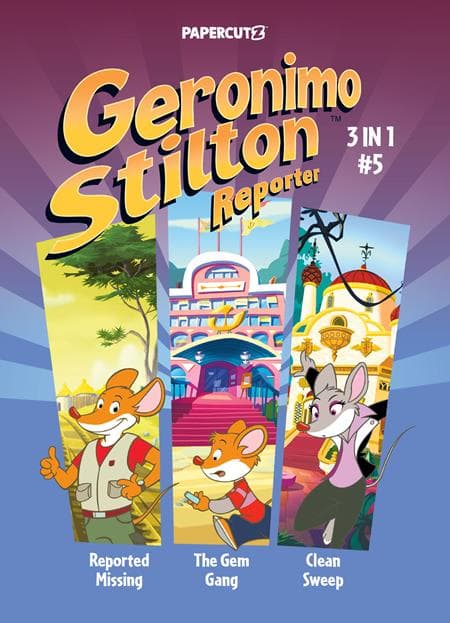 Cover Art for GERONIMO STILTON REPORTER 03 IN 01 TP VOL 05