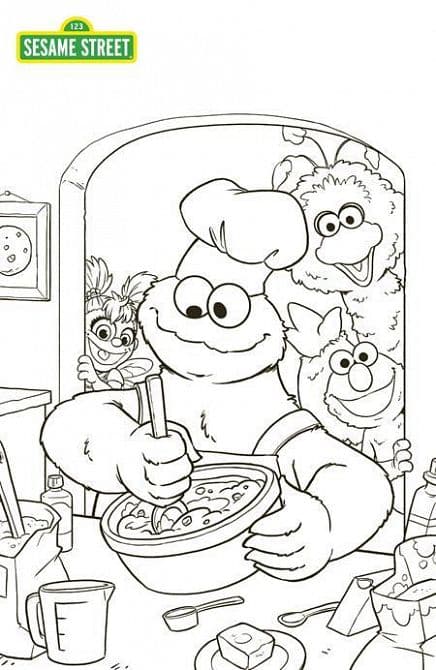 Cover Art for SESAME STREET