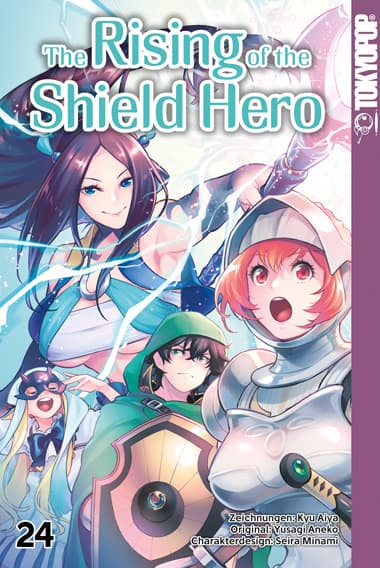 Cover Art for THE RISING OF THE SHIELD HERO