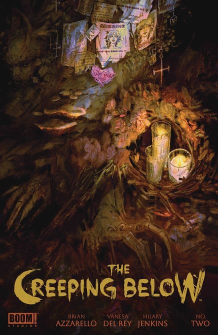 Cover Art for CREEPING BELOW