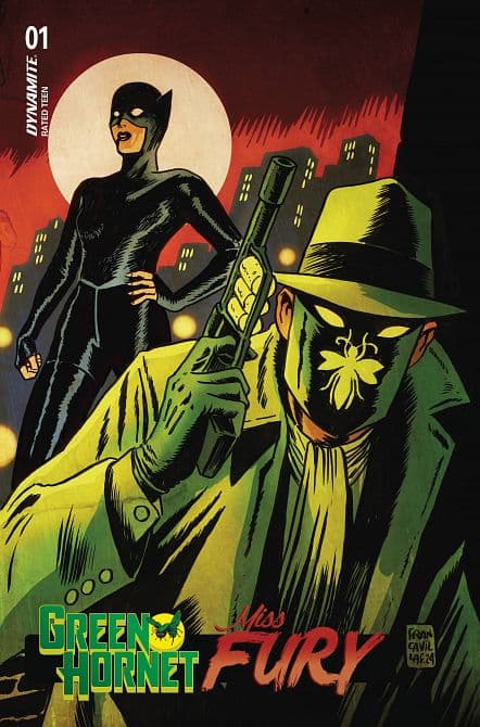 Cover Art for GREEN HORNET MISS FURY