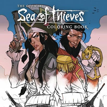 Cover Art for OFFICIAL SEA OF THEIVES COLORING BOOK SC